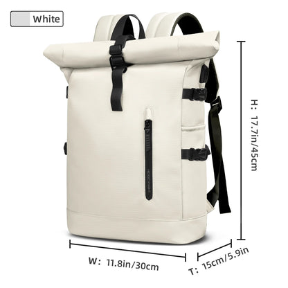 Large 15.6 Inch Laptop Backpack Men Anti-Theft Travel Backpack for Business University Bicycle School Backpack with USB Port