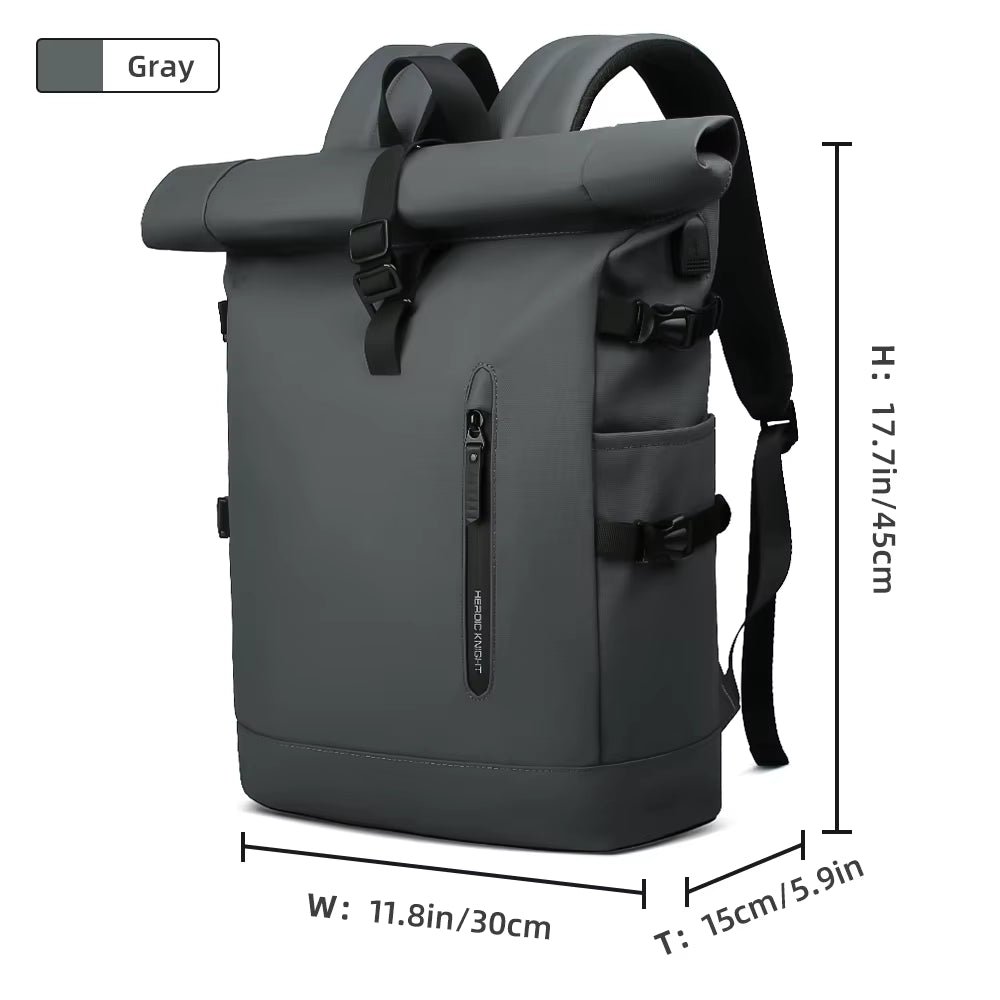 Large 15.6 Inch Laptop Backpack Men Anti-Theft Travel Backpack for Business University Bicycle School Backpack with USB Port