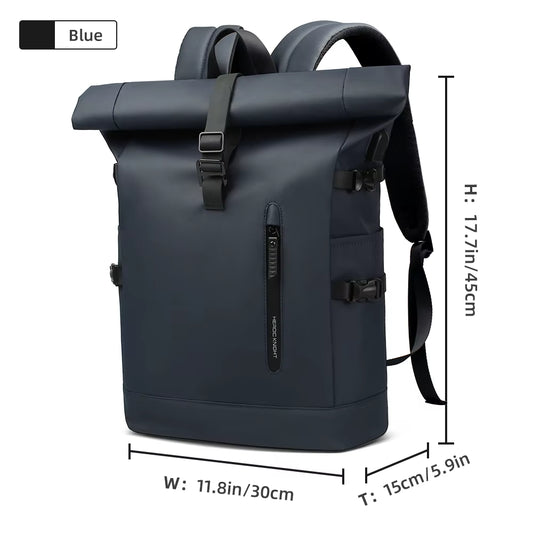 Large 15.6 Inch Laptop Backpack Men Anti-Theft Travel Backpack for Business University Bicycle School Backpack with USB Port